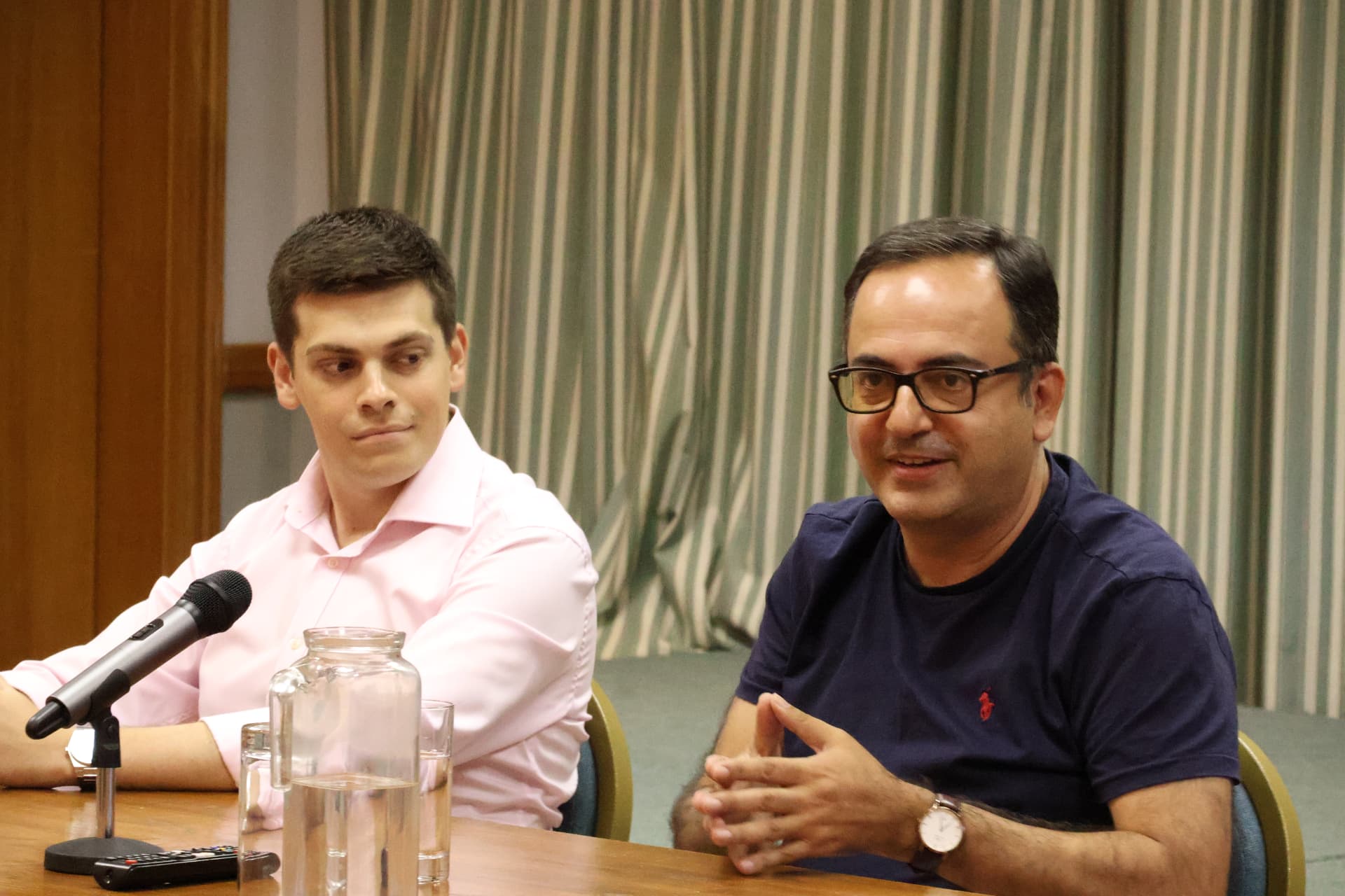 Speaker at panel event