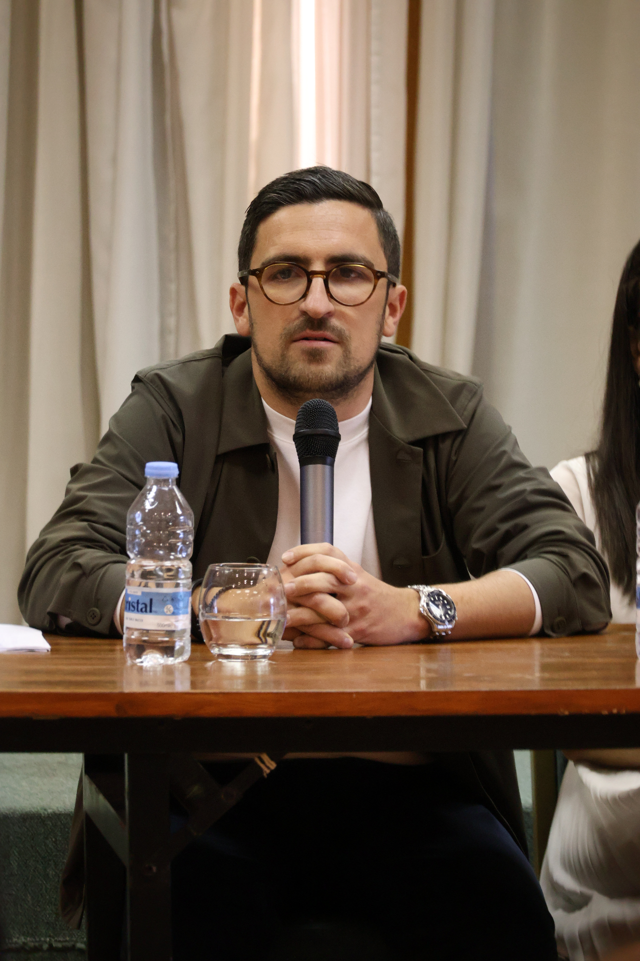 Speaker at panel event