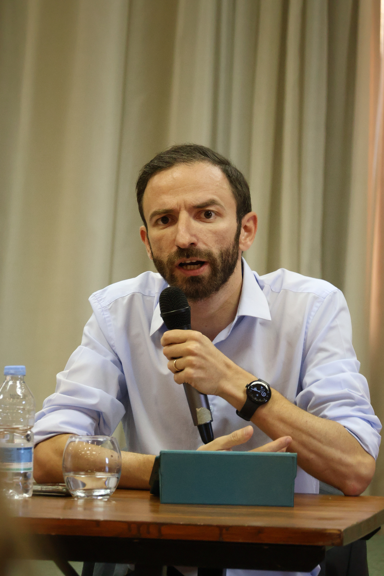 Speaker at panel event
