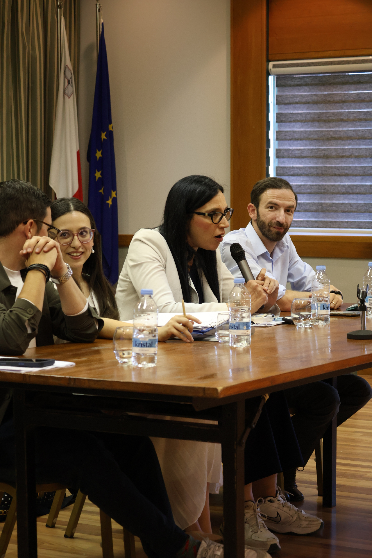 Speaker at panel event