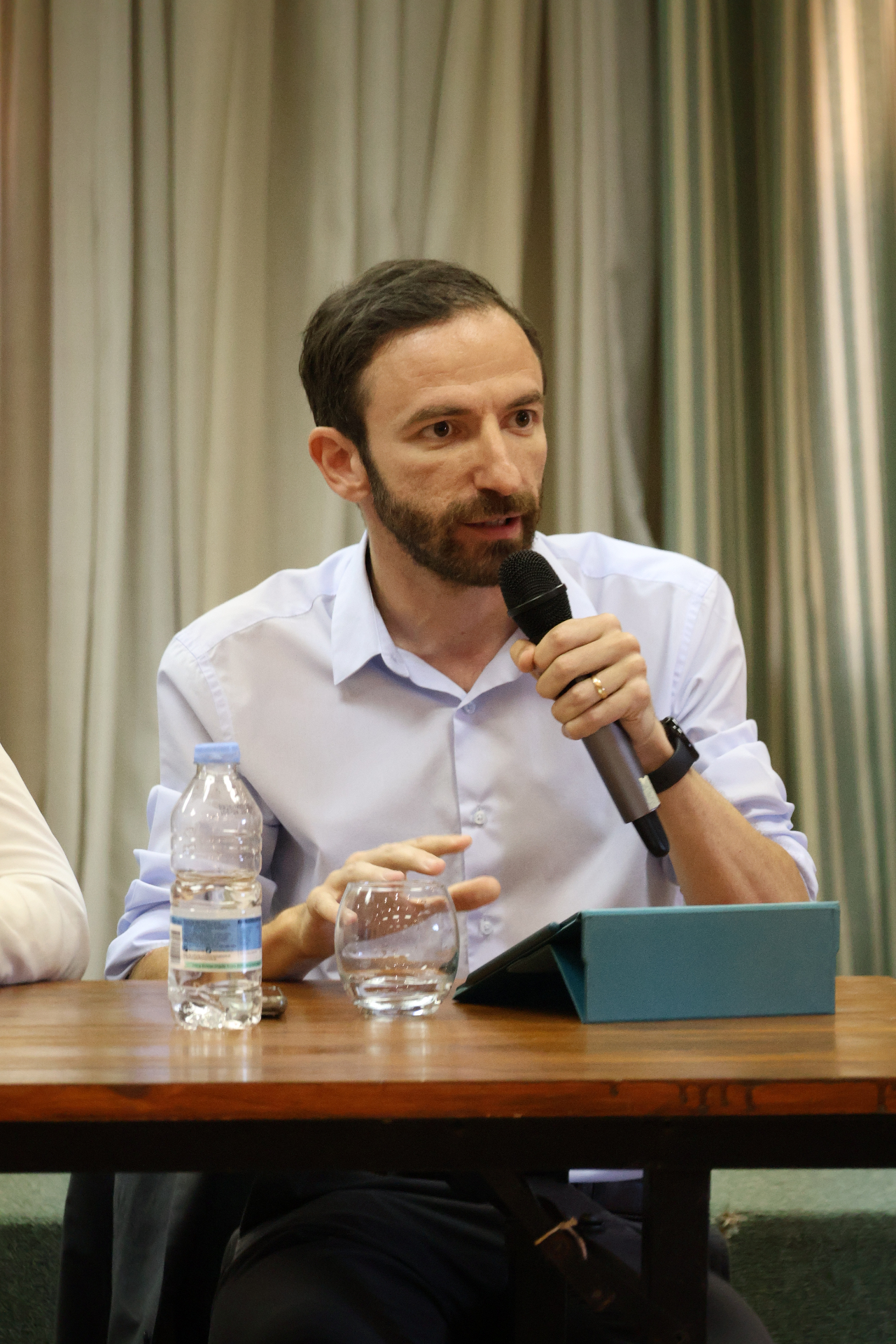 Speaker at panel event
